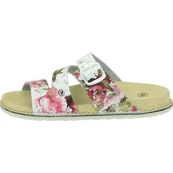 Pánské pantofle Pantofle PEON AB/508-11F dámské s květy