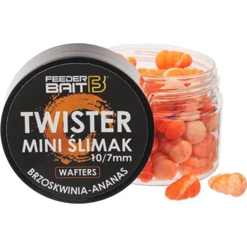 Návnadová surovina FeederBait Neutrálně Vyvážená Nástraha Mini Šlimak Wafters 25ml Hmotnost: 25g, Průměr: 7x10mm, Příchuť: Mušle