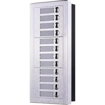 Zoneway ZW-619K -12 rozšiřující tlačítkové tablo IP videozvonků série ZW-619