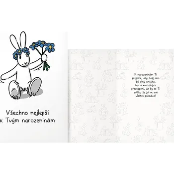 UNIPAP přání dětské M33-126 H Bob a Bobek PRANI_H_641 549563