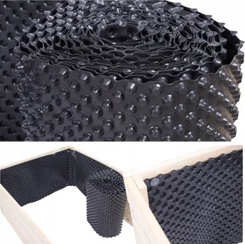 Vrták Fólie nopová do vyvýšených záhonů, ochrana prken, výška 44 cm, délka 7,5 m