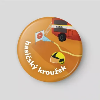 Magnetická kreslící tabulka Hasičský kroužek - plánovací magnetka