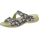 Pantofle PEON PE/4189-1F dámská modá květovaná