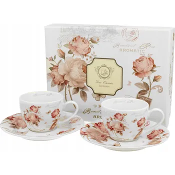 Duo SECESJA Šálek porcelán 90 ml 2 ks
