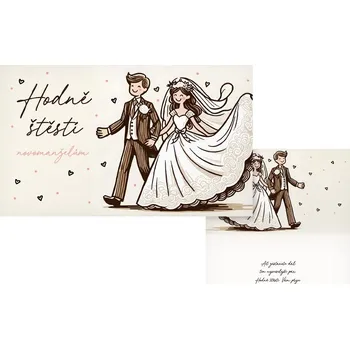 UNIPAP přání svatební M16-133 T PRANI_T_2366 549617