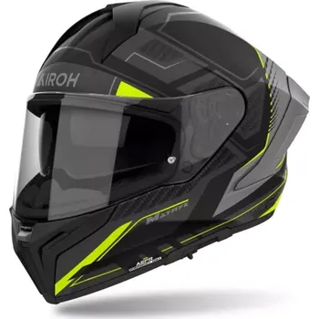 Helma na motorku Integrální helma na motorku Airoh MATRYX Rocket matná žlutá