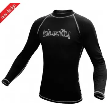 Pánské termoprádlo Triko BLUE FLY PRO funkční termo s dlouhým rukávem černé 3XL - černé