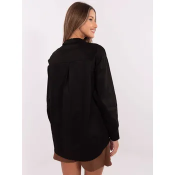 Dámská košile Košile DHJ KS 9213.86 černá jedna velikost