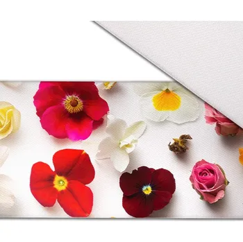 Stuha saténová 5 cm miluji květiny