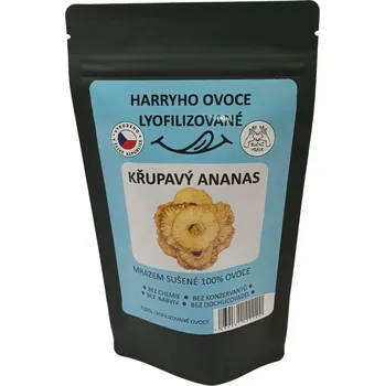 Sušené ovoce LYOFILIZOVANÝ ANANAS 35g (LYOFILIZOVANÝ ANANAS KŘUPAVÝ)