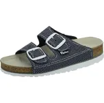 Pantofle PEON PE/125K-35 dámské černé s puntíky