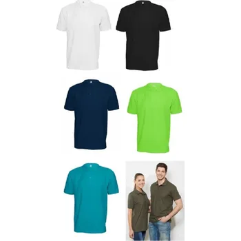 Pánské tričko Polokošile krátký rukáv různé barvy UNISEX, 180g/m2 XL různé barvy