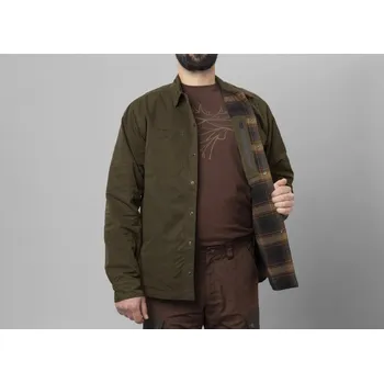Značka Härkila HÄRKILA oboustranná bunda EIRIK REVERSIBLE SHIRT JACKET Velikost oblečení HA: L