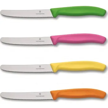 Nůž Victorinox na rajčata s vroubkovaným ostřím Barva: žlutá
