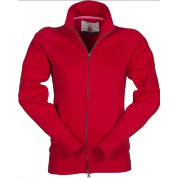 Dámská mikina Mikina PANAMA+LADY dámská se zipem červená XL červená