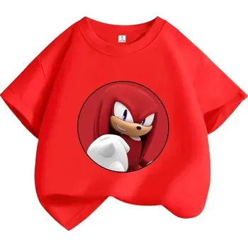 Dětské tričko Sonic (barevné), různé potisky Barva: Červená 2, Velikost: 120