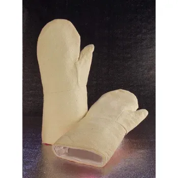 Pracovní rukavice Rukavice SAHARA 2DM teplood.dvouprsté,dlouhá manžeta