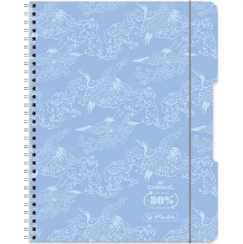 Sešit Sešity A5 Mřížkované Linkované 80 Listů SEŠIT Se Spirálou Herlitz 4 KUSY