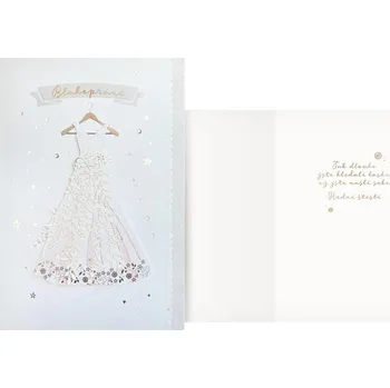 UNIPAP přání svatební CN-901 PRANI_H_C0433 549477