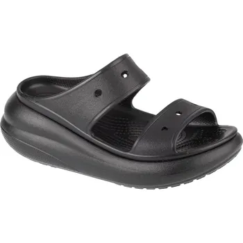 Dámské pantofle Černé stylové nazouváky na platformě Crocs Classic Crush Sandal 207670-001 Velikost: 41/42