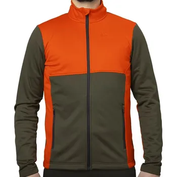 Pánská mikina Značka Seeland SEELAND mikina Elliote fleece pine green/hi-vis orange Velikost: XXXL
