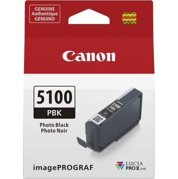 Počítačové příslušenství Canon PFI-5100 PBK 6952C001 foto černá (photo black) originální cartridge
