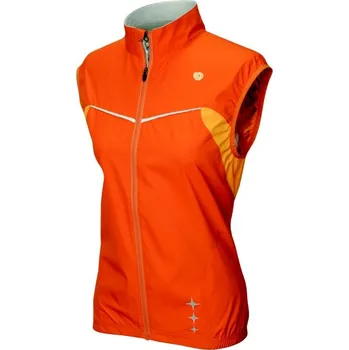 Cyklistická bunda Pearl Izumi vesta P.I.Whisper W oranžová - Velikost: M