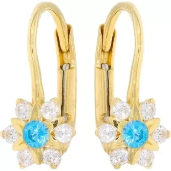 Náušnice Dětské náušničky s květinou