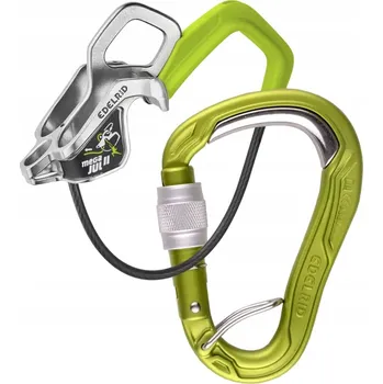 Lezecký doplněk Edelrid Mega Jul Belay Kit Bulletproof kyblík + karabina zelené