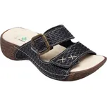 Pantofle SANTE N/109/1 kůže, černá 36 černá