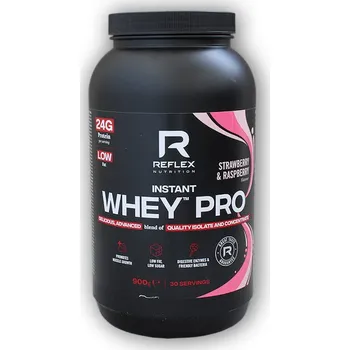 Proteinový nápoj Reflex Nutrition Instant Whey PRO 900g NEW Varianta: jahoda malina
