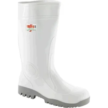 Pánské holínky Holínky ISSA LINE 06315 OB-E- SRC bílé potravinářské 46-bílé