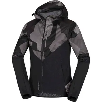 Pánská softshellová bunda Bunda BODINS NORTHFINDER BU-3864OR pánská softshellová černo-šedá L černo-šedá