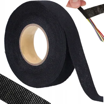 Lepicí páska Textilní páska ( hrubě tkaná ) s vlasem Cadro 19 mm x 15 m