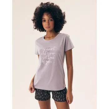 Dámské pyžamo Henderson dámské pyžamo s kraťasy Naturaleza 42893