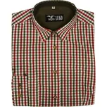 LUKO pánská košile červeno - zelené kárko košile: 47