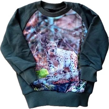 Mikina s potiskem WADERA 158/164 Wadera vzor mikiny: Rys