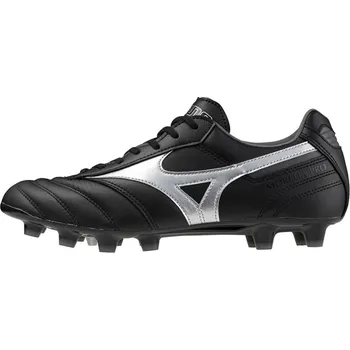 Kopačky Mizuno Morelia II Mens Pro Firm Ground Football Boots Blk/Glx Slv/Dk 9 (43)