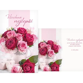 UNIPAP přání srdečné malé M18-245 Z PRANI_Z_628 549776