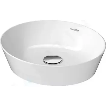 Umyvadlo Duravit Cape Cod Umyvadlová mísa 40x36 cm, DuraCeram, s WonderGliss, bílá, 23284000001