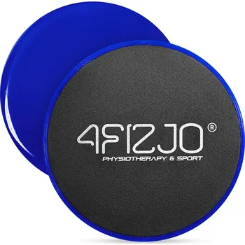 Klouzavé disky na cvičení SLIDE 2 ks. modré