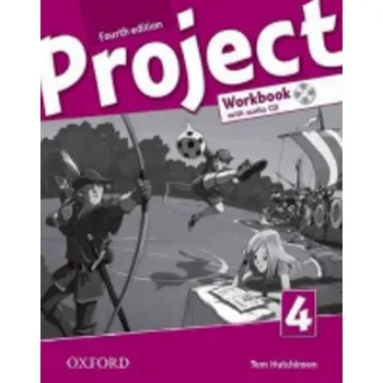 Cizí jazyk Project Fourth Edition 4 Workbook with Audio CD - T. Hutchinson