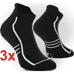 Ponožky COOLMAX SHORT VM 8008 coolmaxové funkční 3 páry 35-38 černé