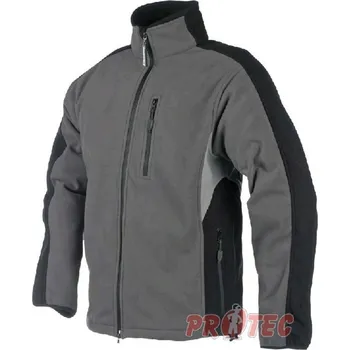Pánská fleece bunda PULAR, laminovaná, voděod. XXL - šedá