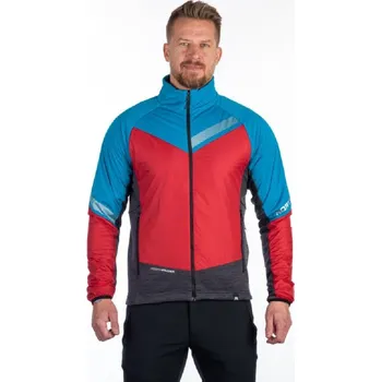 Bunda BILL BU-5134OR bluered pánská hybridní NORTHFINDER M bluered