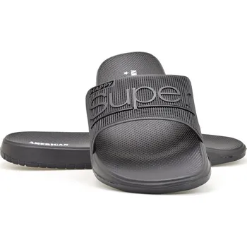 Pánské pantofle Pantofle AMERICAN CLUB NH92/23 pánské černé a modré