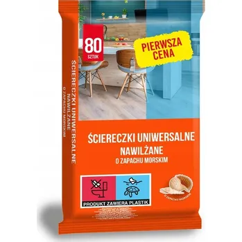 Utěrka Vlhčené ubrousky viskóza Fixi univerzální čisticí utěrky 80 ks v balení 80 ks bílé