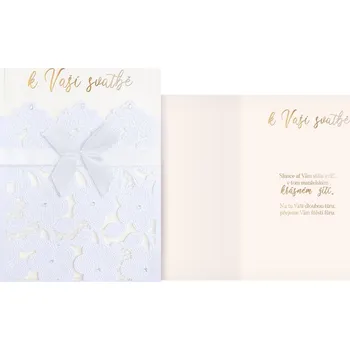 UNIPAP přání svatební CN-904 PRANI_W_C0423 549625