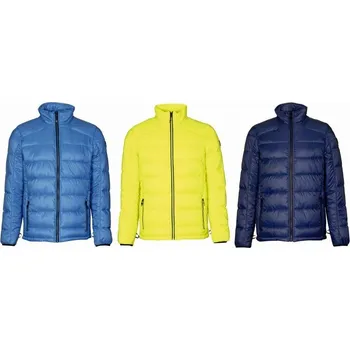 Bunda SABAN KILLTEC péřová pánská modrá | navy | žlutá