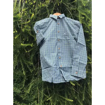 Chlapecká košile Orbis Dětská košile tmavě zelené káro velikosti: 134/140